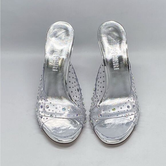 Piferi 115MM Crystal-Embellished Mules size 41 - Picture 9 of 16